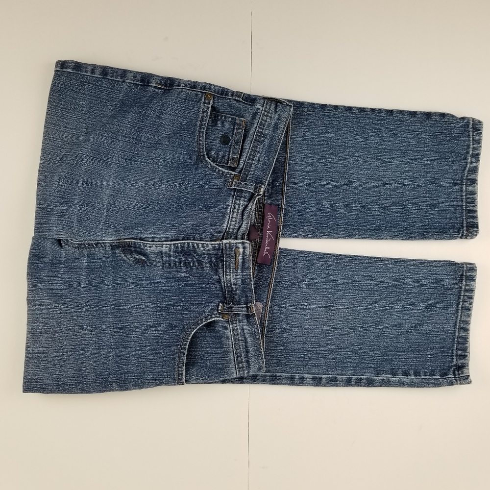 Gloria Vanderbilt EUC Amanda med wash jeans 10P